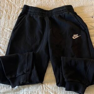 Nike Kids Black Jogger Sweat Pants